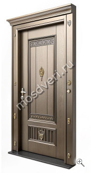 Трехконтурная входная дверь в квартиру TVK-06 - купить от производителя Мосдвери Трехконтурная входная дверь в квартиру TVK-06